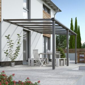 Terrassenüberdachung Compact Line anthrazit