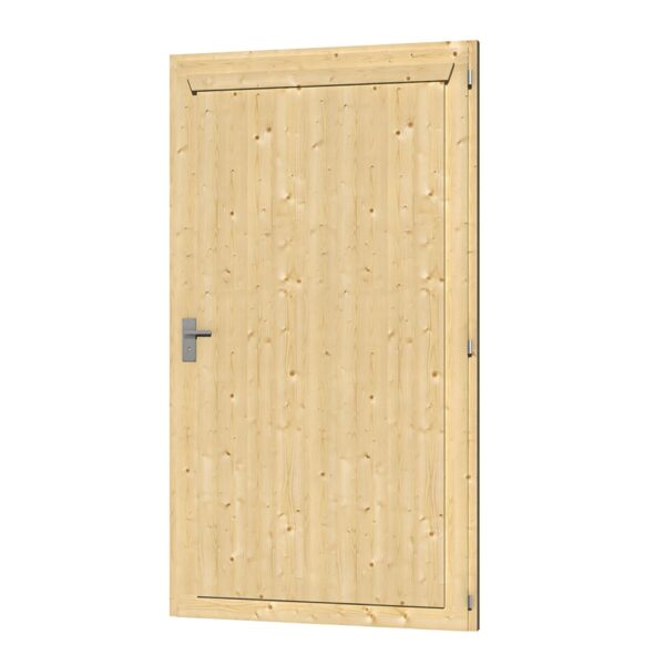 Einzeltür für Carports ,Anschlag rechts