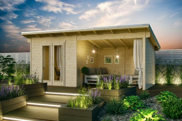 Gartenhaus Texel, 28mm 550 x 250cm