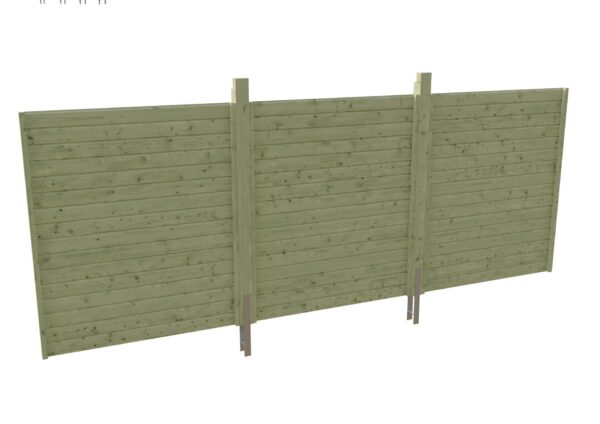 Rückwand Profilschalung 550x200cm