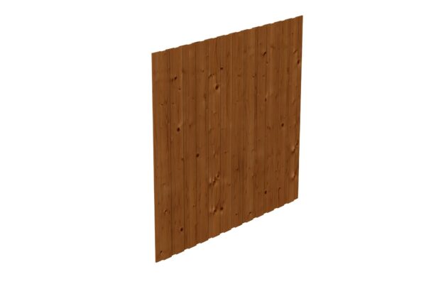 Seitenwand aus Deckeschalung 20x120mm Fichte