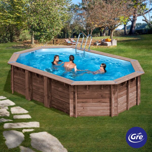 Echtholzpool MACADAMIA