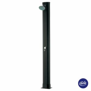 PVC Solardusche, 30l, schwarz