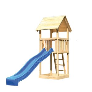 Kinderspielturm Lotti mit 2,5m Rutsche