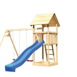 Kinderspielturm Lotti mit 2,5m Rutsche