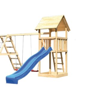 Kinderspielturm Lotti mit 2,5m Rutsche