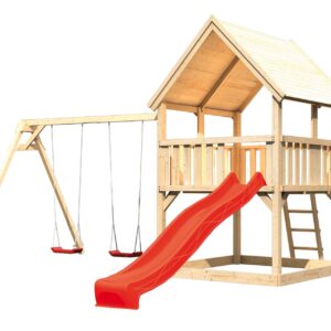 Spielturm Luis mit 2,5m Rutsche