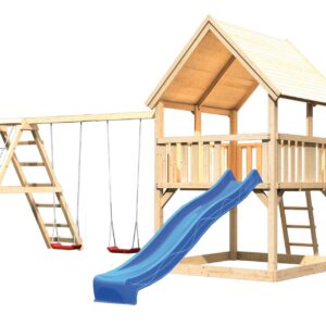 Spielturm Luis mit 2,5m Rutsche