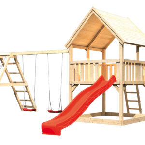 Spielturm Luis mit 2,5m Rutsche