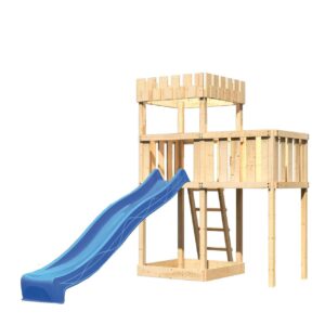 Spielturm Ritterburg Löwenherz mit 2,5m Rutsche