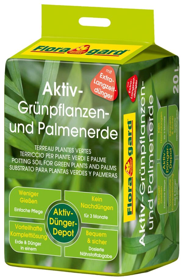 Aktiv Grünpflanzen- und Palmerde