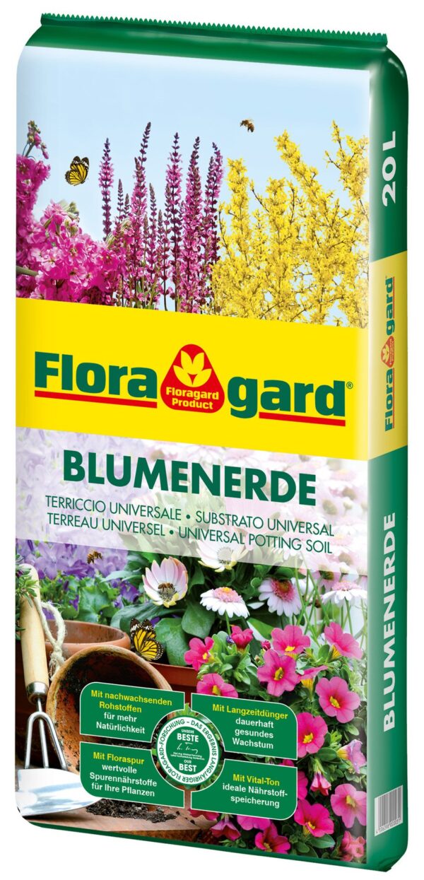 Blumenerde torffrei