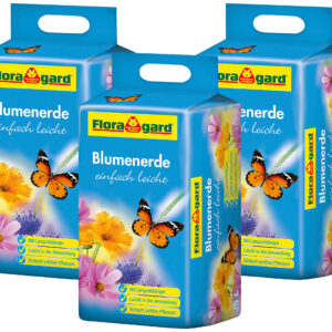 Blumenerde leicht