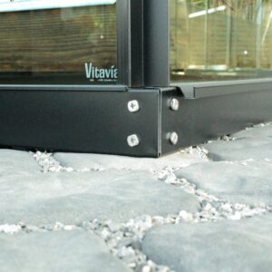 Fundament 6500, 6cm, schwarz