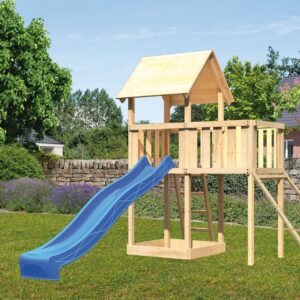 Kinderspielturm Lotti mit 2,5m Rutsche