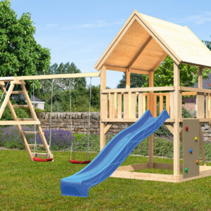 Spielturm Luis mit 2,5m Rutsche