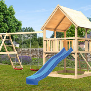 Spielturm Luis mit 2,5m Rutsche