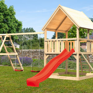 Spielturm Luis mit 2,5m Rutsche