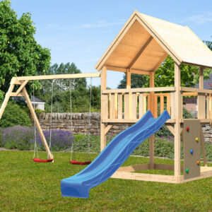Spielturm Luis mit 2,5m Rutsche