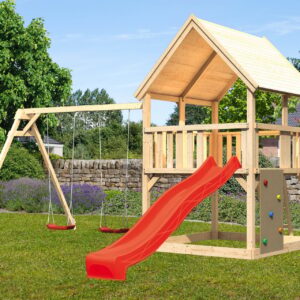 Spielturm Luis mit 2,5m Rutsche