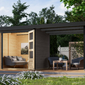 Gartenhaus Osterby B SET