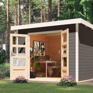 Gartenhaus Haby B SET, 2,71x2,71x2,19m