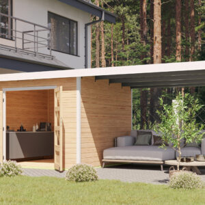 Gartenhaus Haby A, 2,71x2,71x2,19m