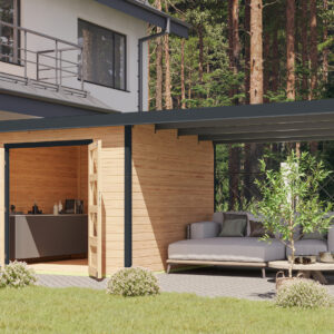 Gartenhaus Haby A, 2,71x2,71x2,19m
