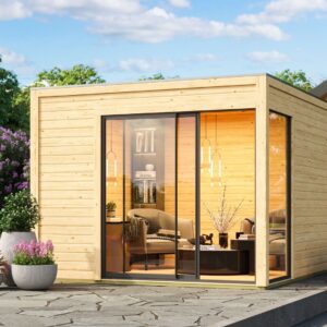 Gartenhaus Weesby 1, 3,08x3,08x2,42m