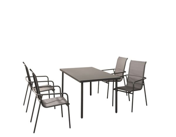 Virgo Dining Set 5-teilig