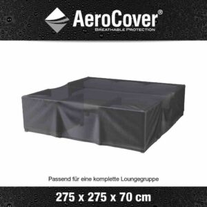 Schutzhülle für rechteckige Lounge-Sets 275x275xH70 cm