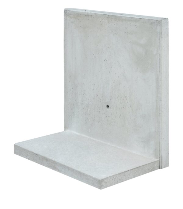 L-Stein Sichtbeton grau