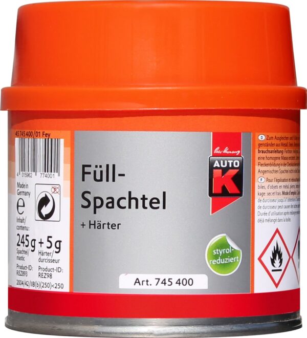 Auto-K FÜLLSPACHTEL 250G