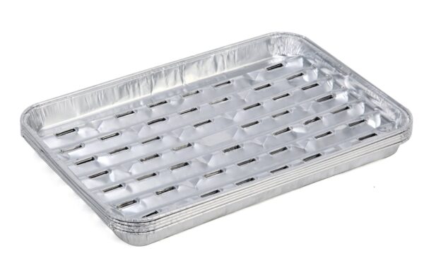 Aluminium-Grillschalen 5er-Set