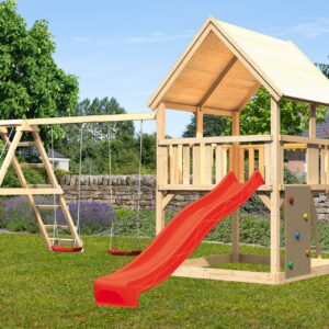 Spielturm Luis mit 2,5m Rutsche
