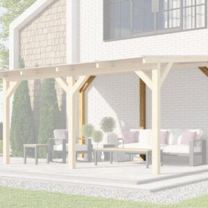 Bausatz Freistehend für Terrassenüberdachung 672