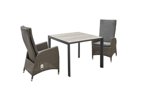 CASAYA Dining Set New Jardel 3-teilig