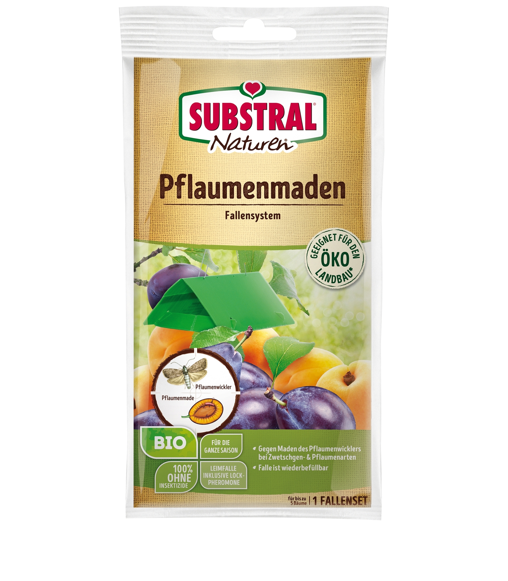 Pflaumenmaden Fallensystem Nachrüstset 5 1109816 pflaumenmaden fallensystem nachruestset