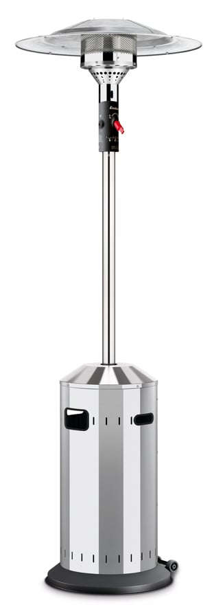 1629268 terrassenheizstrahler elegance 8 kw edelstahl