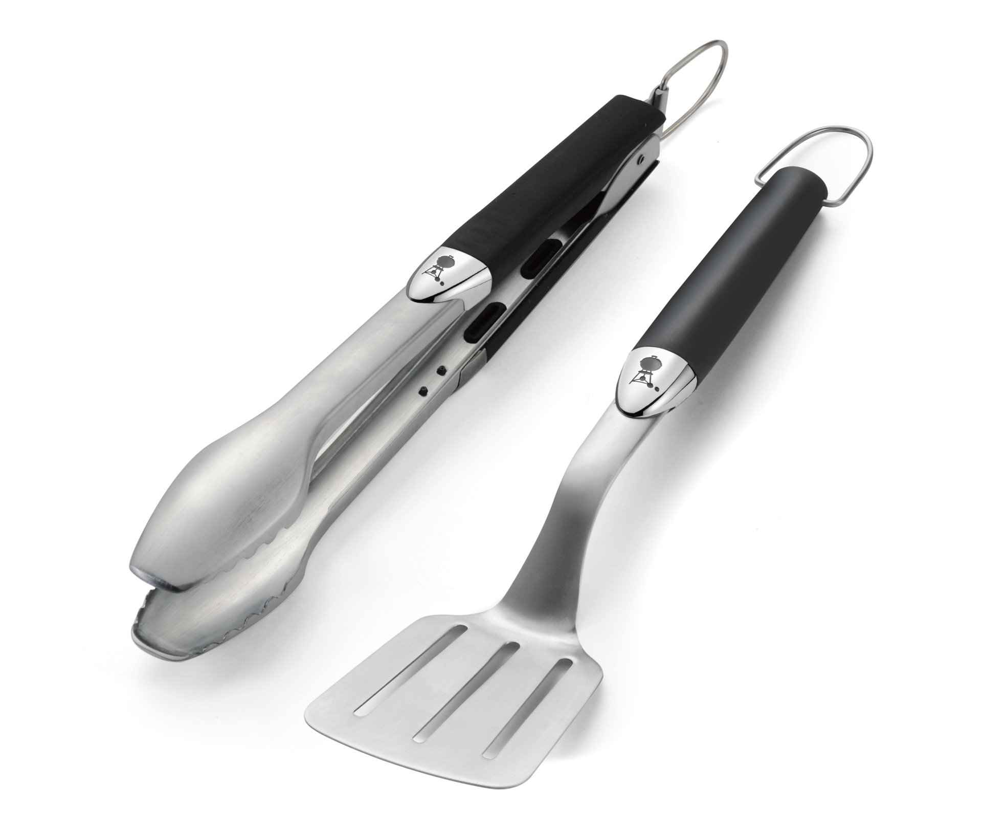 Grillbesteck Kompakt 2-teilig, Edelstahl, schwarz 8 1749053 grillbesteck kompakt 2 teilig edelstahl schwarz