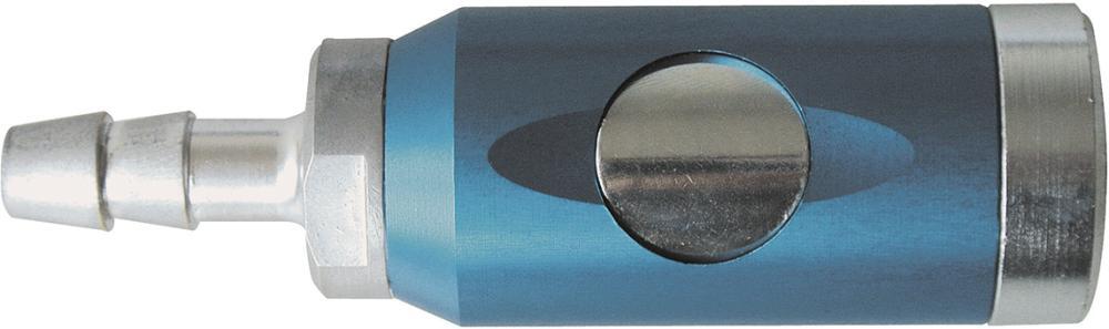 Sicherheitskupplung mit Druckknopf drehbar, blau,NW 7,4mm Tülle 2 2222230 sicherheitskupplung mit druckknopf drehbar blau nw 7 4mm tuelle