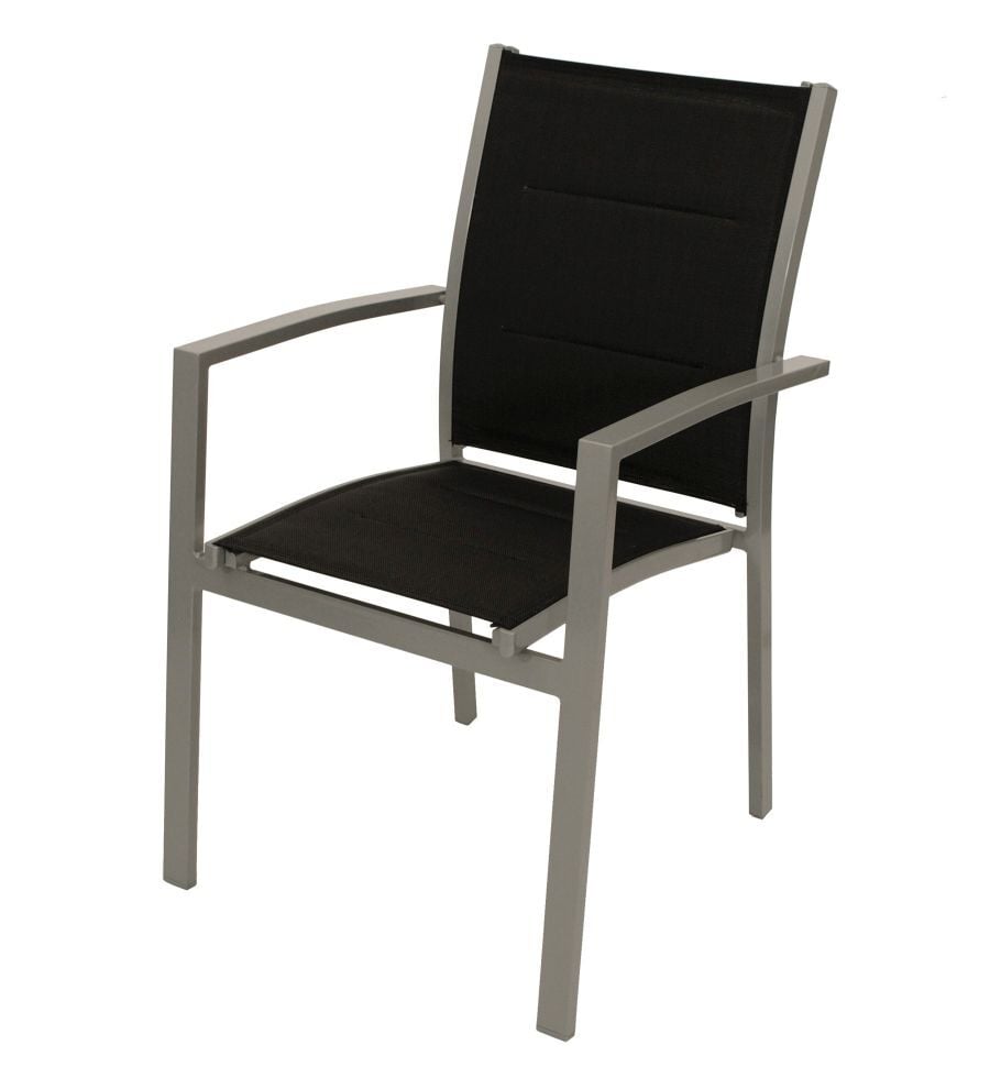 Stapelsessel Aluminium und Kunstgewebe schwarz 3 2257884 stapelsessel aluminium und kunstgewebe schwarz