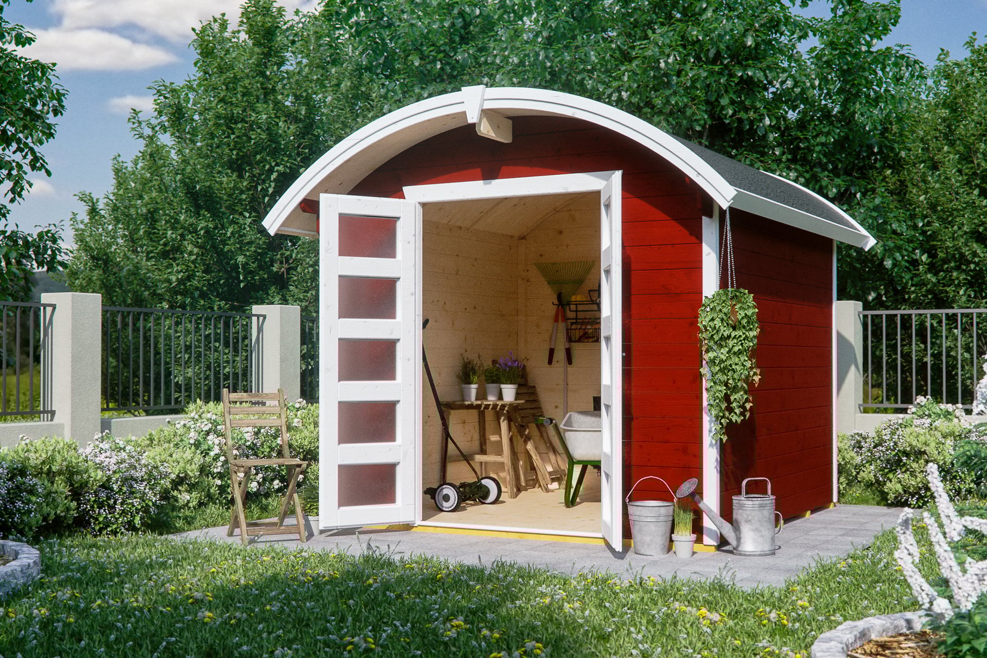 Gartenhaus Delft, 28mm 250 x 250cm 4 2352858