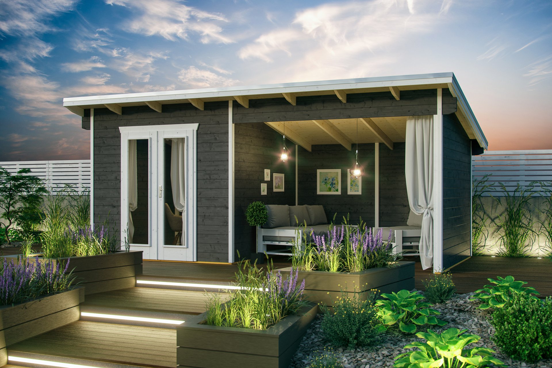 Gartenhaus Texel, 28mm 550 x 250cm 1 2352898