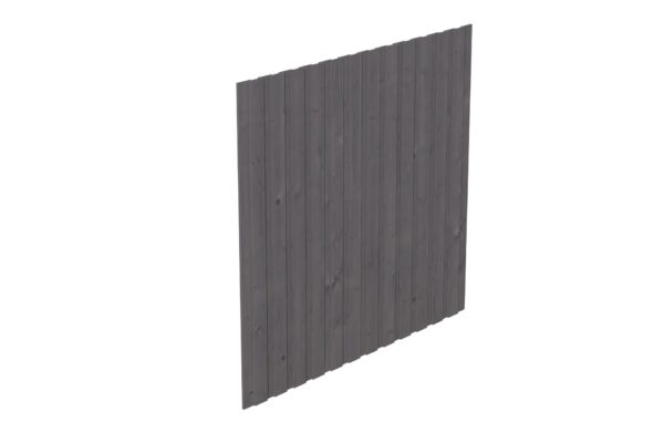 Seitenwand aus Deckeschalung 20x120mm Fichte