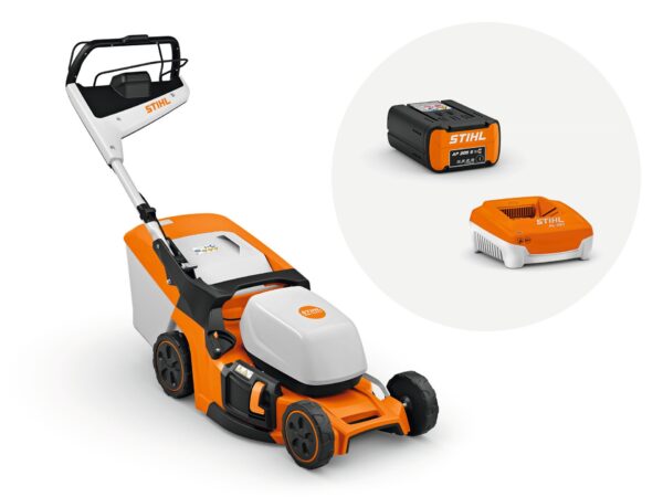 Rasenmäher RMA 448 PV, mit Akku AP 300 S und Ladegerät AL 301