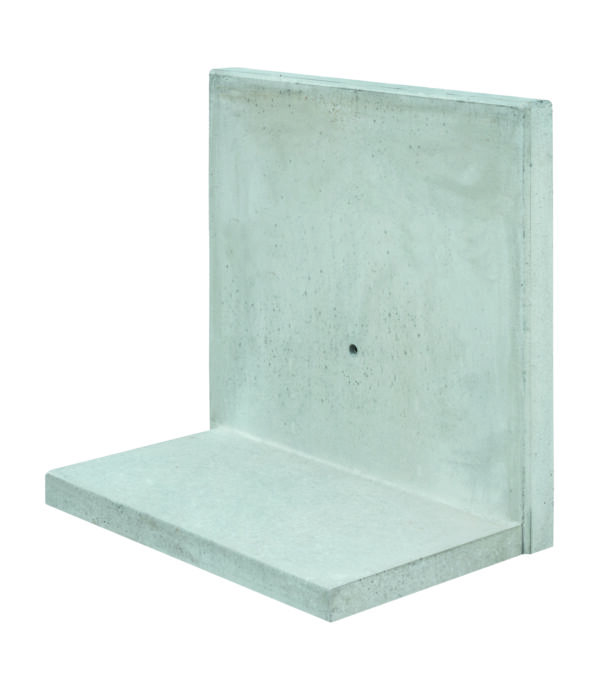 L-Stein Sichtbeton grau