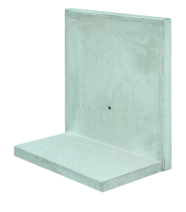 L-Stein Sichtbeton grau