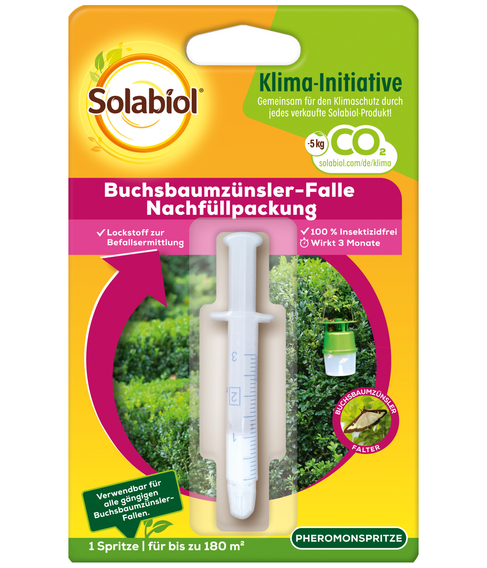 Buchsbaumzünslerfalle, Nachfüllpackung 5 2110398 buchsbaumzuenslerfalle nachfuellpackung