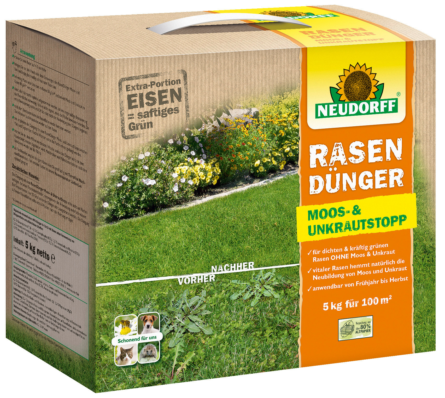 RasenDünger Moos- & UnkrautStopp 1 2516105 rasenduenger moos unkrautstopp